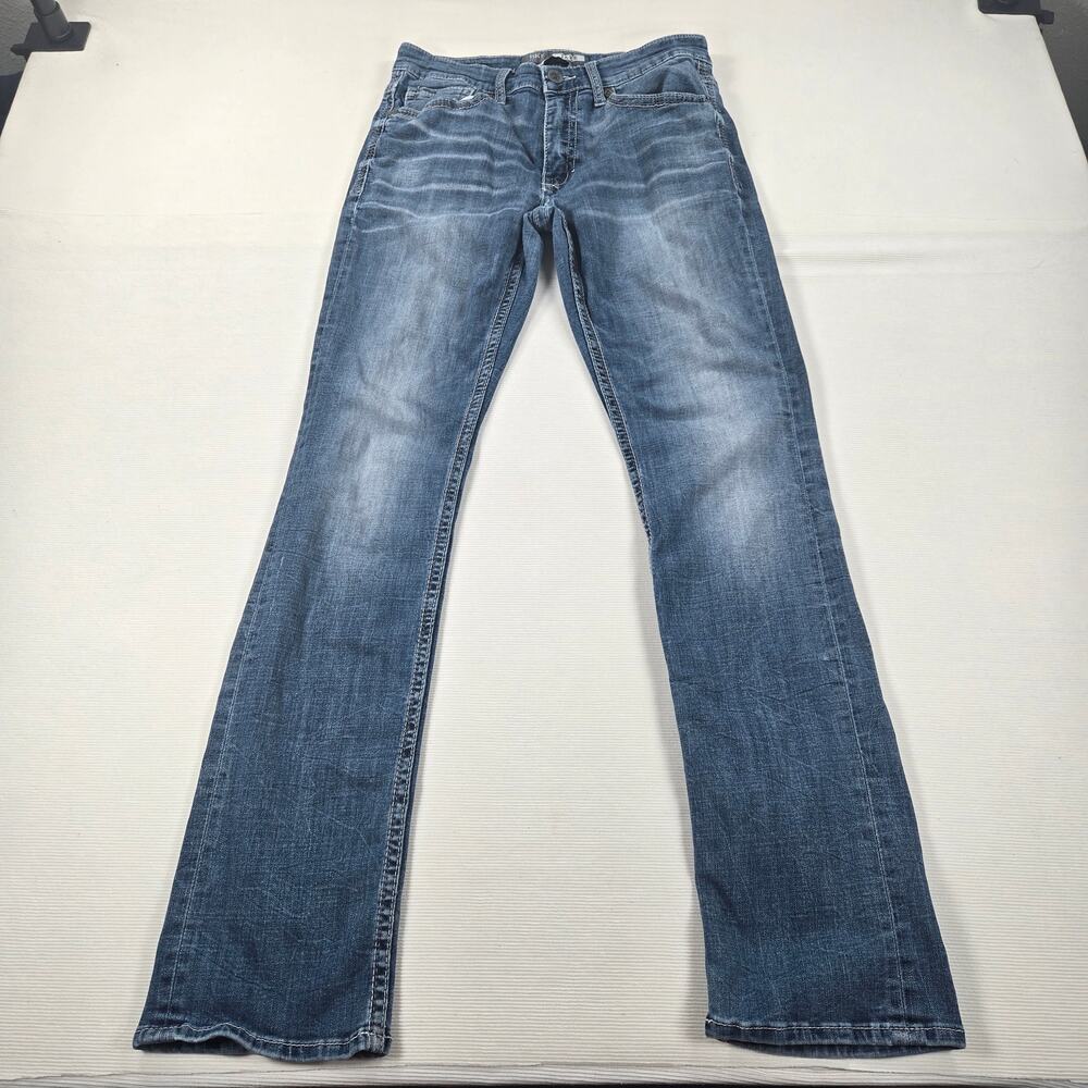 BKE‎ Jake Regular Fit Straight Leg Stretch Denim Jeans in Hassler Men's Size 30L